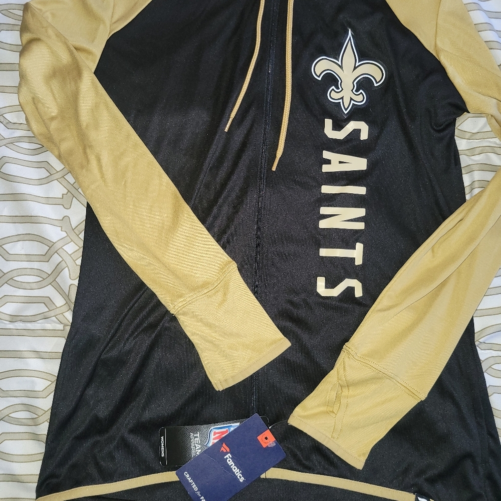 BNWT NFL Fanatics New Orleans Saints Sweater!! WOMANS SIZE SMALL